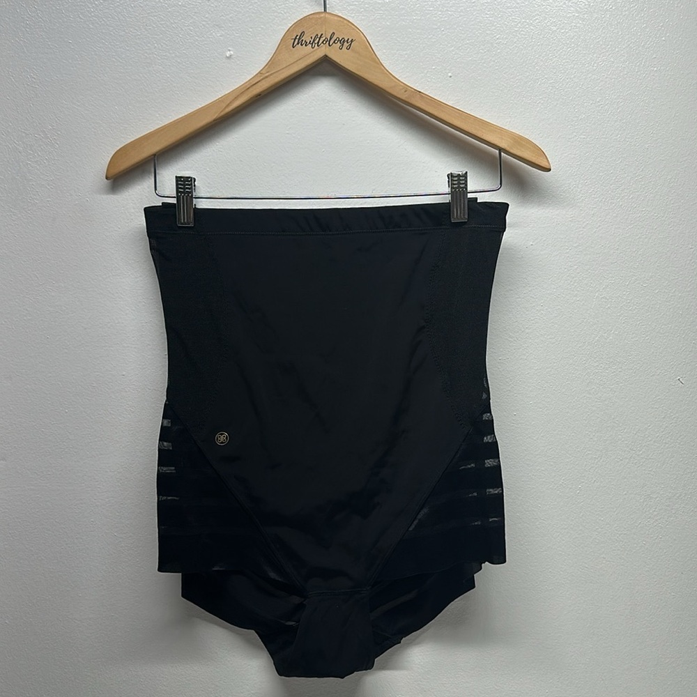Honeylove SuperPower Brief Shapewear Underwear Undie Slimming Black Plus Size 1X